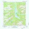 YellowMaps Two Ocean Pass WY topo map, 1:62500 Scale, 15 X 15 Minute, Historical, 1959, Updated 1977, 21.8 x 16.9 in - Tyvek view 1