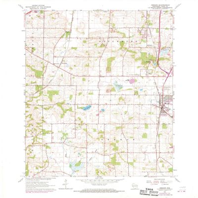 YellowMaps Oregon WI topo map, 1:24000 Scale, 7.5 X 7.5 Minute, Historical, 1961, Updated 1970, 27.29 x 22.56 in - Tyvek
