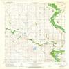 YellowMaps Adamsville KS topo map, 1:24000 Scale, 7.5 X 7.5 Minute, Historical, 1965, Updated 1966, 27.13 x 21.16 in - Tyvek view 1