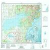 YellowMaps Iliamna AK topo map, 1:250000 Scale, 1 X 3 Degree, Historical, 1957, Updated 1986, 23.1 x 34.3 in - Polypropylene view 1