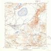 YellowMaps Carson Sink NV topo map, 1:250000 Scale, 1 X 1 Degree, Historical, 1908, Updated 1954, 20.8 x 16.9 in - Tyvek view 1