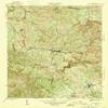 YellowMaps Barranquitas PR topo map, 1:30000 Scale, 7.5 X 7.5 Minute, Historical, 1946, 21.3 x 19.9 in - Tyvek view 1