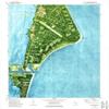 YellowMaps Cape Canaveral FL topo map, 1:24000 Scale, 7.5 X 7.5 Minute, Historical, 1976, Updated 1987, 26.8 x 24 in - Polypropylene view 1