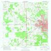 YellowMaps Ocala West FL topo map, 1:24000 Scale, 7.5 X 7.5 Minute, Historical, 1968, Updated 1977, 26.8 x 22.9 in - Polypropylene view 1