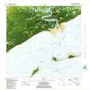YellowMaps Carrabelle FL topo map, 1:24000 Scale, 7.5 X 7.5 Minute, Historical, 1981, Updated 1982, 28.8 x 24 in - Tyvek view 1