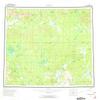 YellowMaps Hughes AK topo map, 1:250000 Scale, 1 X 3 Degree, Historical, 1956, Updated 1973, 23.1 x 24.7 in - Tyvek view 1