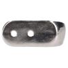 Stainless Steel Coat Hook 40mm by 31mm Polished Marine Grade 316 view 3
