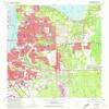 YellowMaps Arlington FL topo map, 1:24000 Scale, 7.5 X 7.5 Minute, Historical, 1963, Updated 1972, 26.9 x 23 in - Tyvek view 1