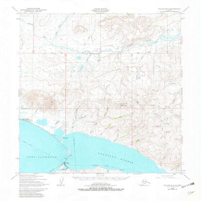 Teller B 3 AK topo map, 1:63360 Scale, 15 X 15 Minute, Historical, 1950, Updated 1982, 21.9 x 18 in - Tyvek