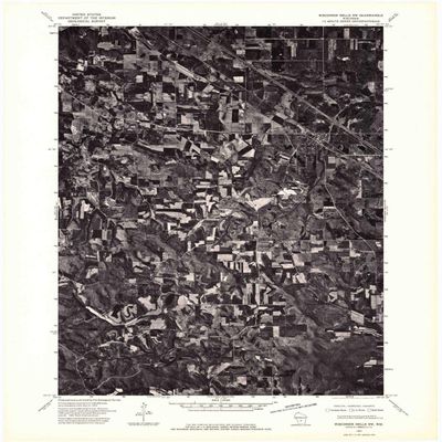 YellowMaps Wisconsin Dells NW WI topo map, 1:24000 Scale, 7.5 X 7.5 Minute, Historical, 1975, Updated 1976, 27.28 x 22.5 in - Tyvek