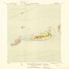 YellowMaps Cuttyhunk MA topo map, 1:31680 Scale, 7.5 X 7.5 Minute, Historical, 1951, 20.9 x 17 in - Polypropylene view 1