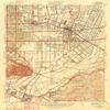 YellowMaps El Monte CA topo map, 1:24000 Scale, 7.5 X 7.5 Minute, Historical, 1948, 20.8 x 17 in - Tyvek