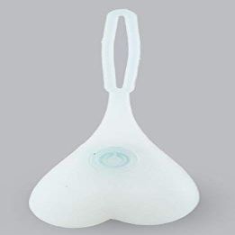 FANBRILLIANT Heart Shaped Silicone Bike Tail for Road (White)