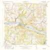 YellowMaps Seneca MD topo map, 1:31680 Scale, 7.5 X 7.5 Minute, Historical, 1944, 20.9 x 16.2 in - Polypropylene view 1