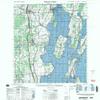 YellowMaps Rouses Point NY topo map, 1:50000 Scale, 15 X 15 Minute, Historical, 2000, 29 x 21.5 in - Polypropylene view 1