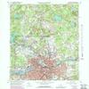 Lowell MA topo map, 1:24000 Scale, 7.5 X 7.5 Minute, Historical, 1969, Updated 1988, 26.9 x 22 in - Polypropylene view 1