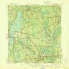 YellowMaps Fall River East MA topo map, 1:31680 Scale, 7.5 X 7.5 Minute, Historical, 1944, 20.8 x 17 in - Polypropylene view 1