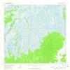 YellowMaps Iditarod D 5 AK topo map, 1:63360 Scale, 15 X 15 Minute, Historical, 1954, Updated 1965, 20.8 x 18 in - Tyvek view 1