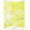 YellowMaps Anchorage C 8 AK topo map, 1:63360 Scale, 15 X 15 Minute, Historical, 1952, 20.8 x 18.1 in - Tyvek view 1