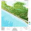 YellowMaps Panama City Beach FL topo map, 1:24000 Scale, 7.5 X 7.5 Minute, Historical, 1982, Updated 1984, 27.7 x 23 in - Tyvek view 1