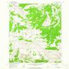 YellowMaps Bald Mountain WY topo map, 1:24000 Scale, 7.5 X 7.5 Minute, Historical, 1960, Updated 1962, 26.7 x 21.6 in - Polypropylene view 1