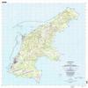 YellowMaps Island of Saipan MP topo map, 1:25000 Scale, 7.5 X 7.5 Minute, Historical, 1983, Updated 1983, 40.6 x 30 in - Polypropylene view 1