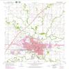 YellowMaps Emporia KS topo map, 1:24000 Scale, 7.5 X 7.5 Minute, Historical, 1957, Updated 1979, 27.1 x 21.11 in - Polypropylene view 1