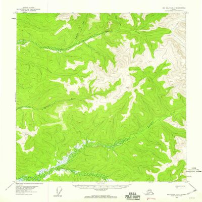 YellowMaps Big Delta A 1 AK topo map, 1:63360 Scale, 15 X 15 Minute, Historical, 1955, Updated 1959, 20.8 x 18 in - Tyvek
