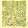 YellowMaps Ashaway RI topo map, 1:31680 Scale, 7.5 X 7.5 Minute, Historical, 1943, 19.8 x 15.4 in - Polypropylene view 1