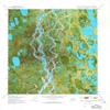 YellowMaps Beechey Point B 4 SE AK topo map, 1:24000 Scale, 7.5 X 7.5 Minute, Historical, 1970, Updated 1971, 29.7 x 23 in - Polypropylene view 1