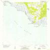 YellowMaps Horseshoe Beach FL topo map, 1:24000 Scale, 7.5 X 7.5 Minute, Historical, 1954, Updated 1956, 26.9 x 22.9 in - Polypropylene view 1