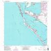 YellowMaps Bradenton Beach FL topo map, 1:24000 Scale, 7.5 X 7.5 Minute, Historical, 1964, Updated 1987, 26.9 x 24.1 in - Tyvek view 1
