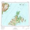YellowMaps Afognak AK topo map, 1:250000 Scale, 1 X 2 Degree, Historical, 1952, Updated 1976, 23.2 x 25.9 in - Tyvek view 1