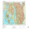 YellowMaps Ketchikan AK topo map, 1:250000 Scale, 1 X 2 Degree, Historical, 1955, Updated 1977, 23.2 x 26.7 in - Polypropylene view 1