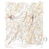 YellowMaps Bath ME topo map, 1:62500 Scale, 15 X 15 Minute, Historical, 1945, Updated 1947, 20.8 x 17 in - Tyvek view 1