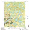 YellowMaps Balsam Lake MN topo map, 1:24000 Scale, 7.5 X 7.5 Minute, Historical, 1996, Updated 1998, 26.94 x 22.01 in - Polypropylene view 1