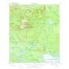 YellowMaps Katahdin ME topo map, 1:62500 Scale, 15 X 15 Minute, Historical, 1949, Updated 1967, 20.9 x 17 in - Polypropylene view 1