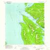 YellowMaps Ketchikan B 6 AK topo map, 1:63360 Scale, 15 X 15 Minute, Historical, 1954, Updated 1960, 20.8 x 17 in - Polypropylene view 1