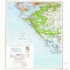 YellowMaps Tampa FL topo map, 1:250000 Scale, 2 X 1 Degree, Historical, 1956, Updated 1964, 37.3 x 20.1 in - Polypropylene view 1