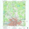 Lowell MA topo map, 1:24000 Scale, 7.5 X 7.5 Minute, Historical, 1966, Updated 1989, 26.9 x 22 in - Polypropylene view 1