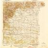 YellowMaps Judith Peak MT topo map, 1:62500 Scale, 15 X 15 Minute, Historical, 1944, 19.8 x 16.4 in - Tyvek view 1