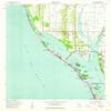 YellowMaps Bay Pines FL topo map, 1:24000 Scale, 7.5 X 7.5 Minute, Historical, 1943, Updated 1961, 26.75 x 22.93 in - Tyvek view 1