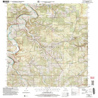 YellowMaps Winnipeg MO topo map, 1:24000 Scale, 7.5 X 7.5 Minute, Historical, 2004, Updated 2006, 26.8 x 22 in - Tyvek