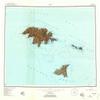 YellowMaps Attu AK topo map, 1:250000 Scale, 1 X 2 Degree, Historical, 1953, Updated 1959, 23 x 30.2 in - Polypropylene view 1
