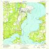 YellowMaps Orange Park FL topo map, 1:24000 Scale, 7.5 X 7.5 Minute, Historical, 1952, Updated 1956, 26.8 x 22.9 in - Tyvek view 1