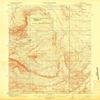 YellowMaps Oregon Basin WY topo map, 1:62500 Scale, 15 X 15 Minute, Historical, 1913, 19.8 x 15.4 in - Tyvek view 1