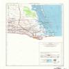 YellowMaps Brownsville TX topo map, 1:250000 Scale, 2 X 1 Degree, Historical, 1956, Updated 1969, 39.8 x 20.2 in - Polypropylene view 1