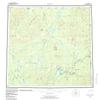 YellowMaps Coleen AK topo map, 1:250000 Scale, 1 X 3 Degree, Historical, 1956, 22.6 x 24.8 in - Tyvek view 1