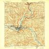 YellowMaps Binghamton NY topo map, 1:62500 Scale, 15 X 15 Minute, Historical, 1904, 19.76 x 16 in - Polypropylene view 1