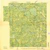 YellowMaps Lac Du Flambeau WI topo map, 1:48000 Scale, 15 X 15 Minute, Historical, 1939, 26.13 x 21.85 in - Polypropylene view 1